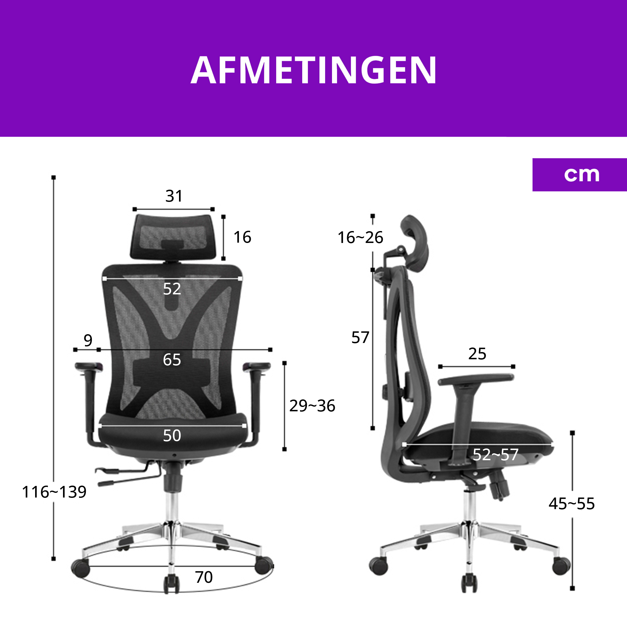 Prestige Bureaustoel NEN-1335