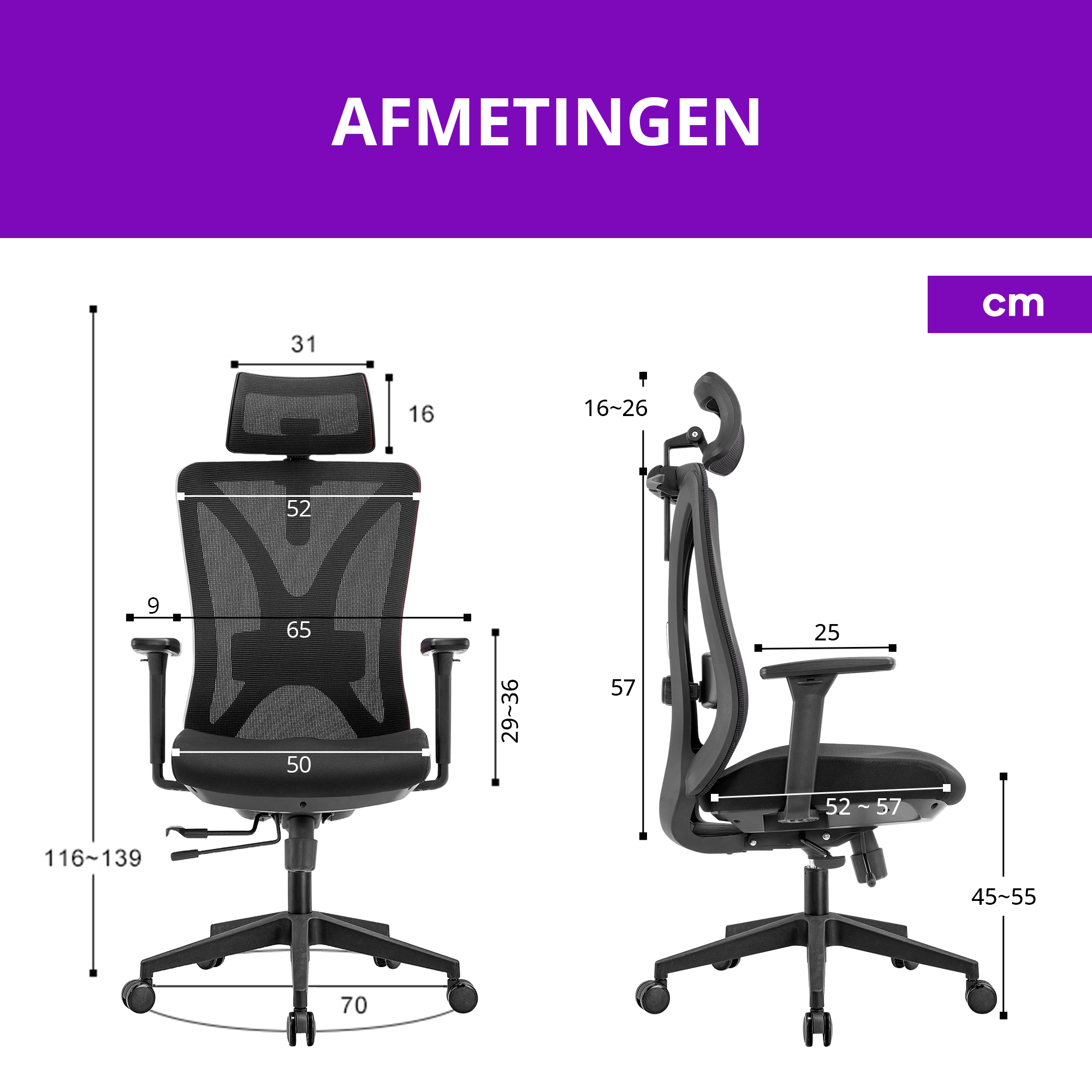 Prestige Bureaustoel NEN-1335