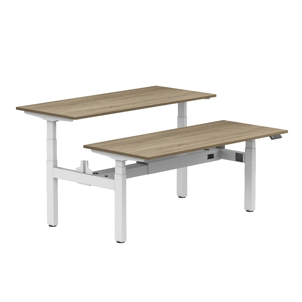 E-duo elektrisch zit-sta bureau 180×80