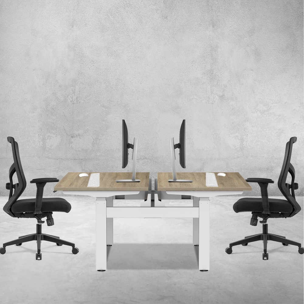 E-duo elektrisch zit-sta bureau 180×80
