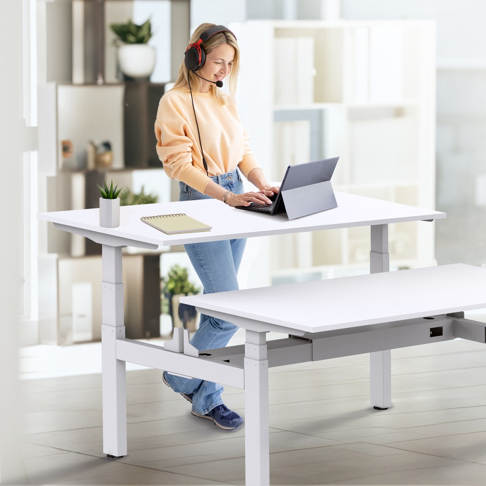 E-duo elektrisch zit-sta bureau 180×80