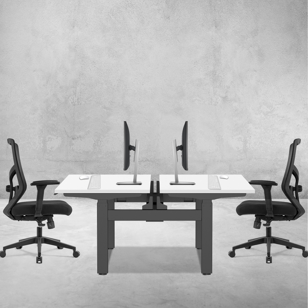 E-duo elektrisch zit-sta bureau 180×80