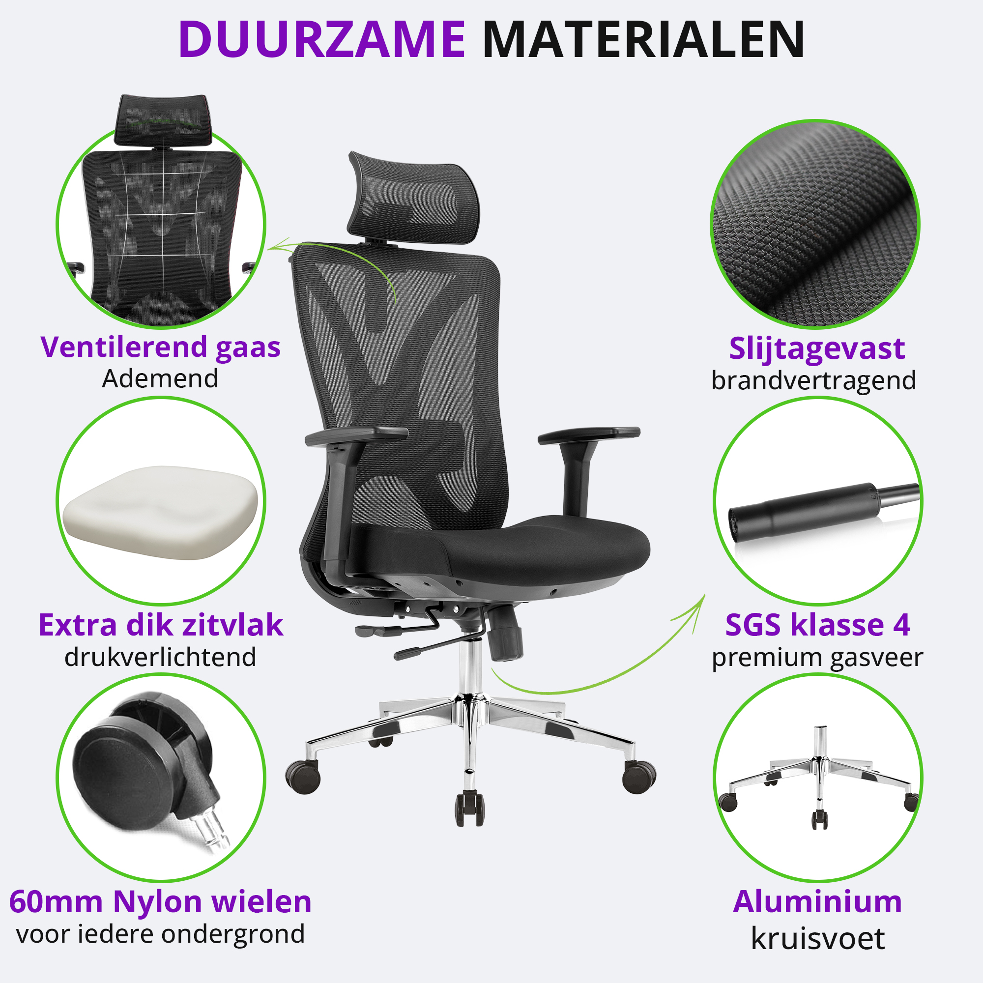 Prestige Bureaustoel NEN-1335