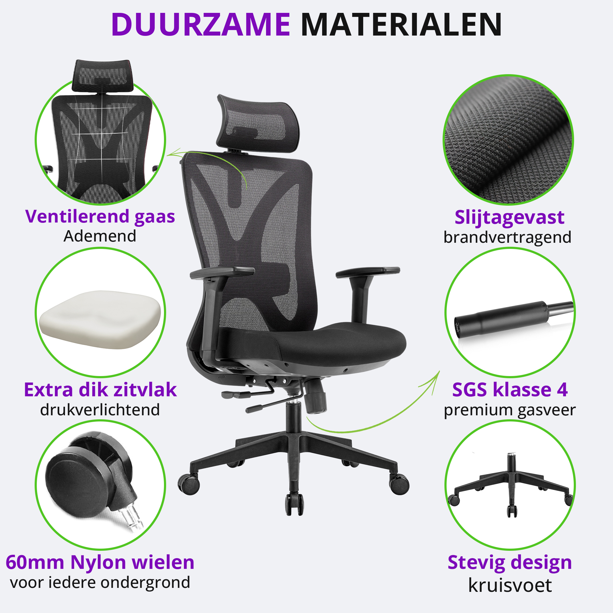 Prestige Bureaustoel NEN-1335