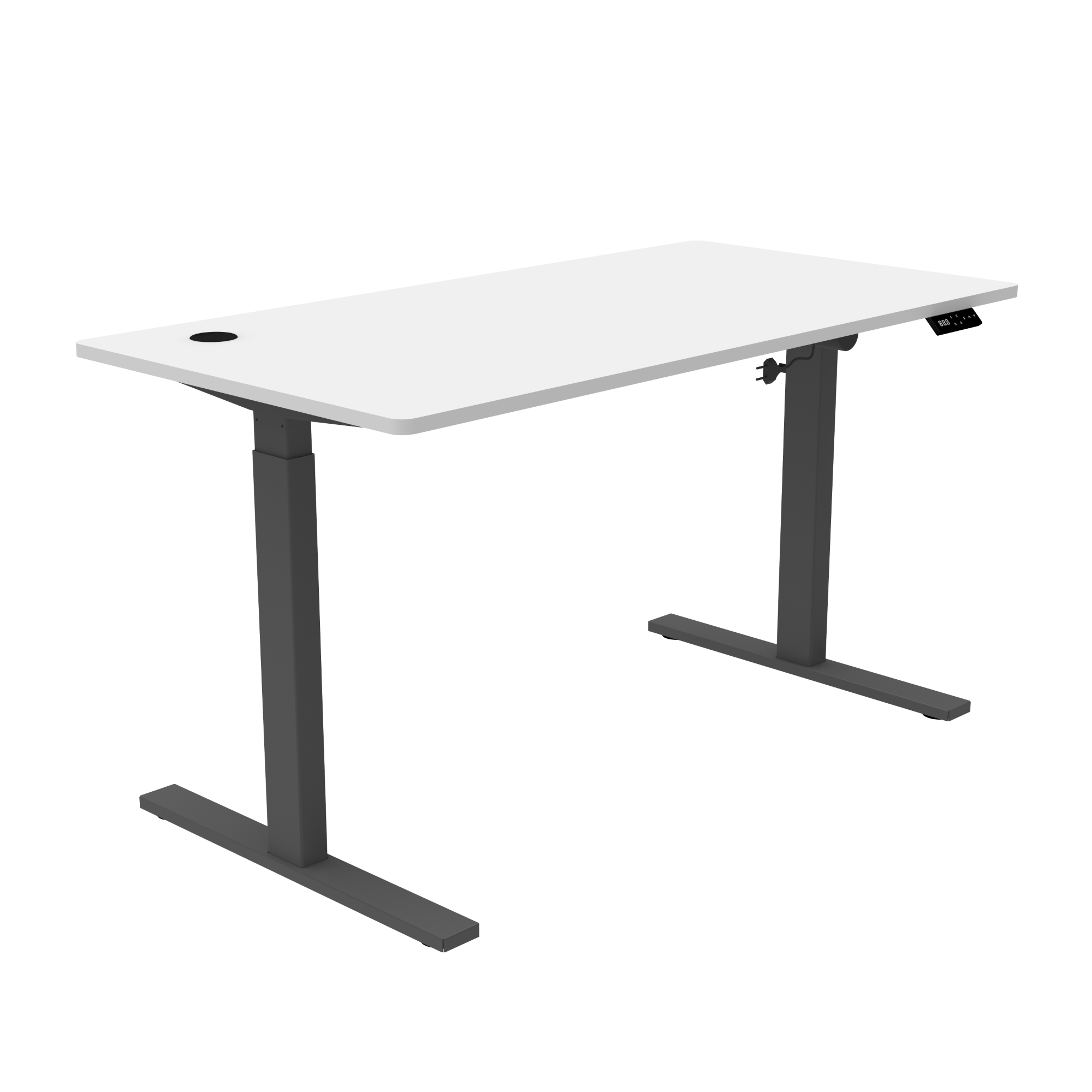 E-base elektrisch zit-sta bureau 140x70