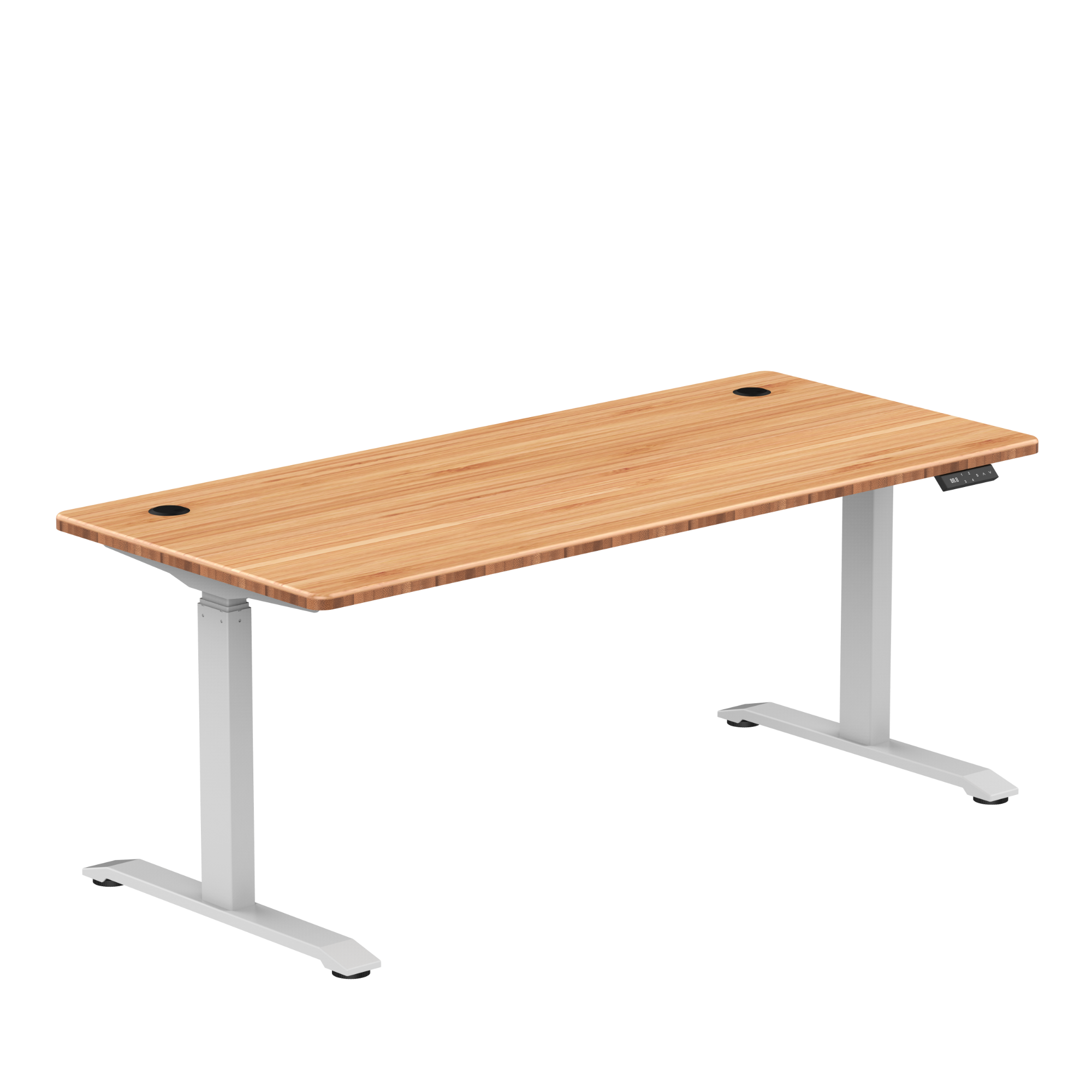 E-dual elektrisch zit-sta bureau 140x70