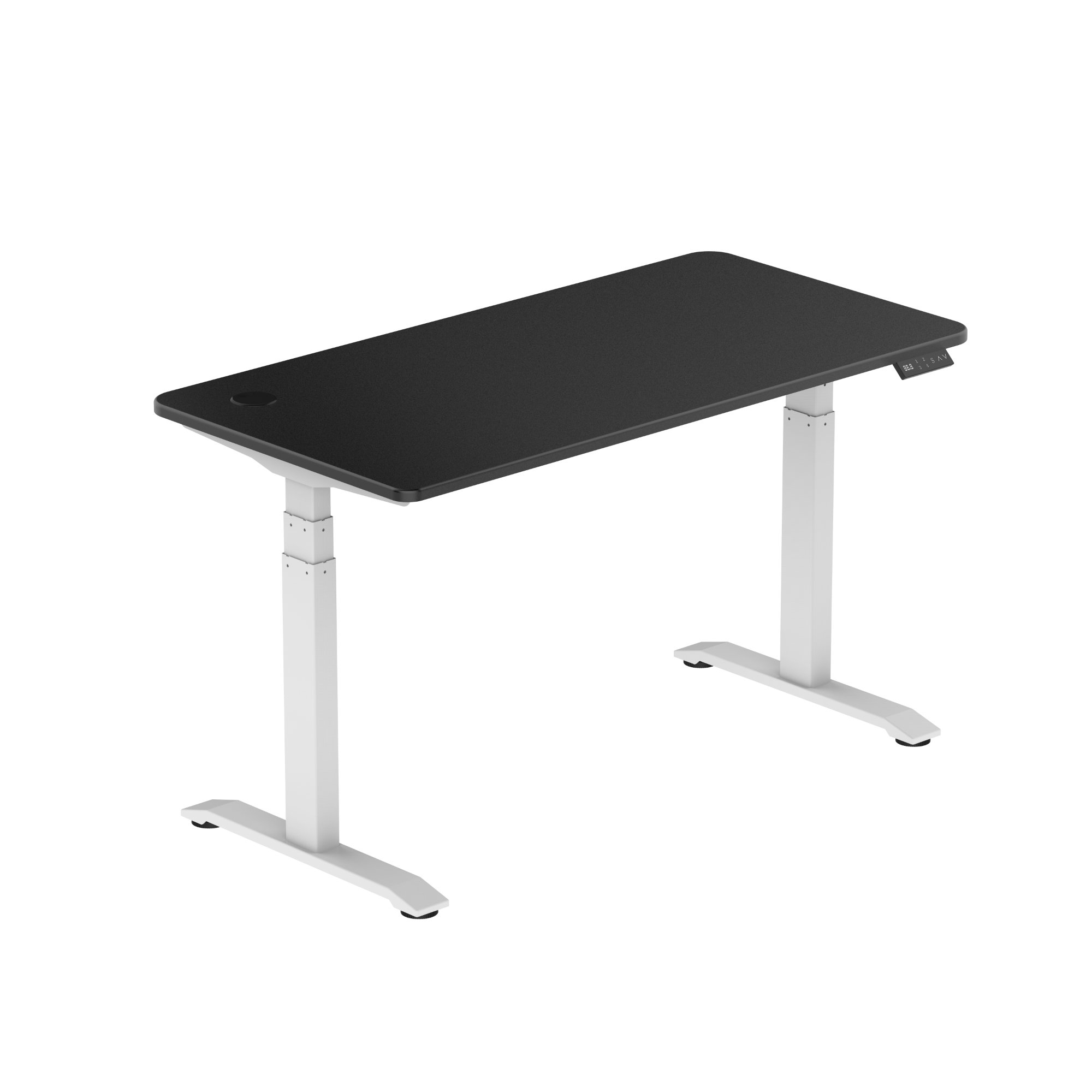 E-dual elektrisch zit-sta bureau 140x70