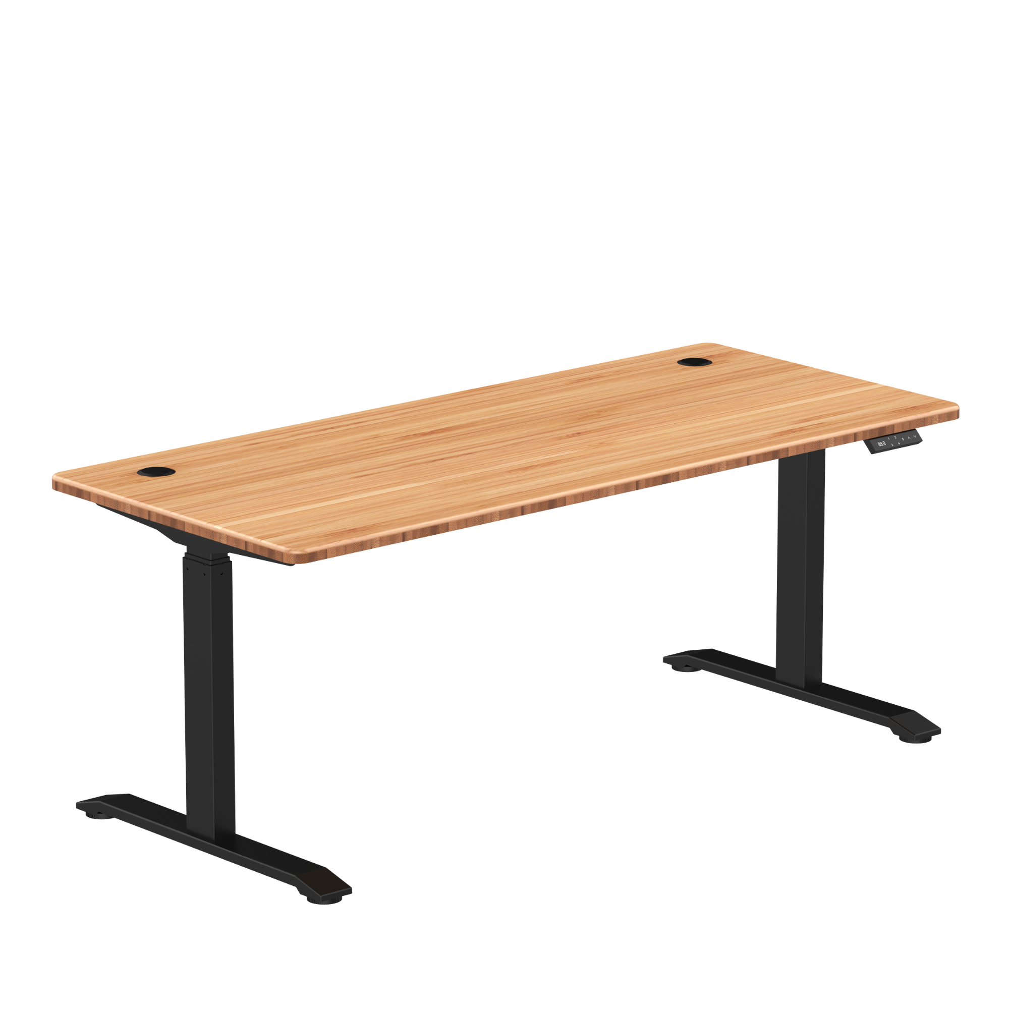 E-dual elektrisch zit-sta bureau 140x70