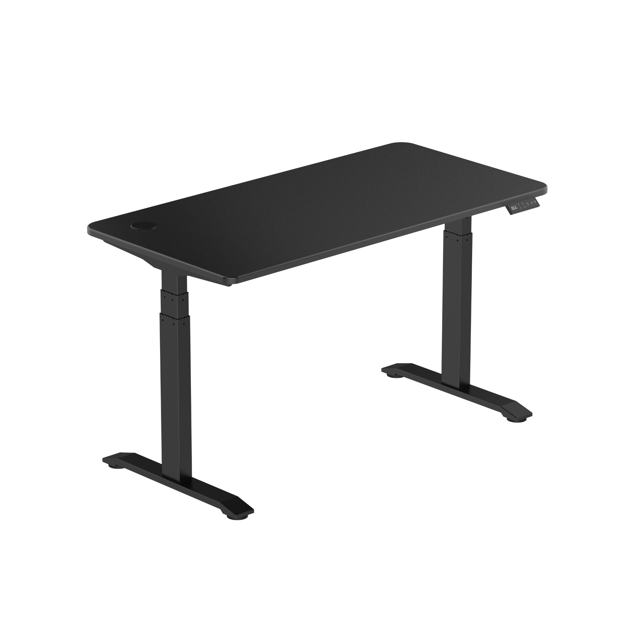 E-dual elektrisch zit-sta bureau 140x70