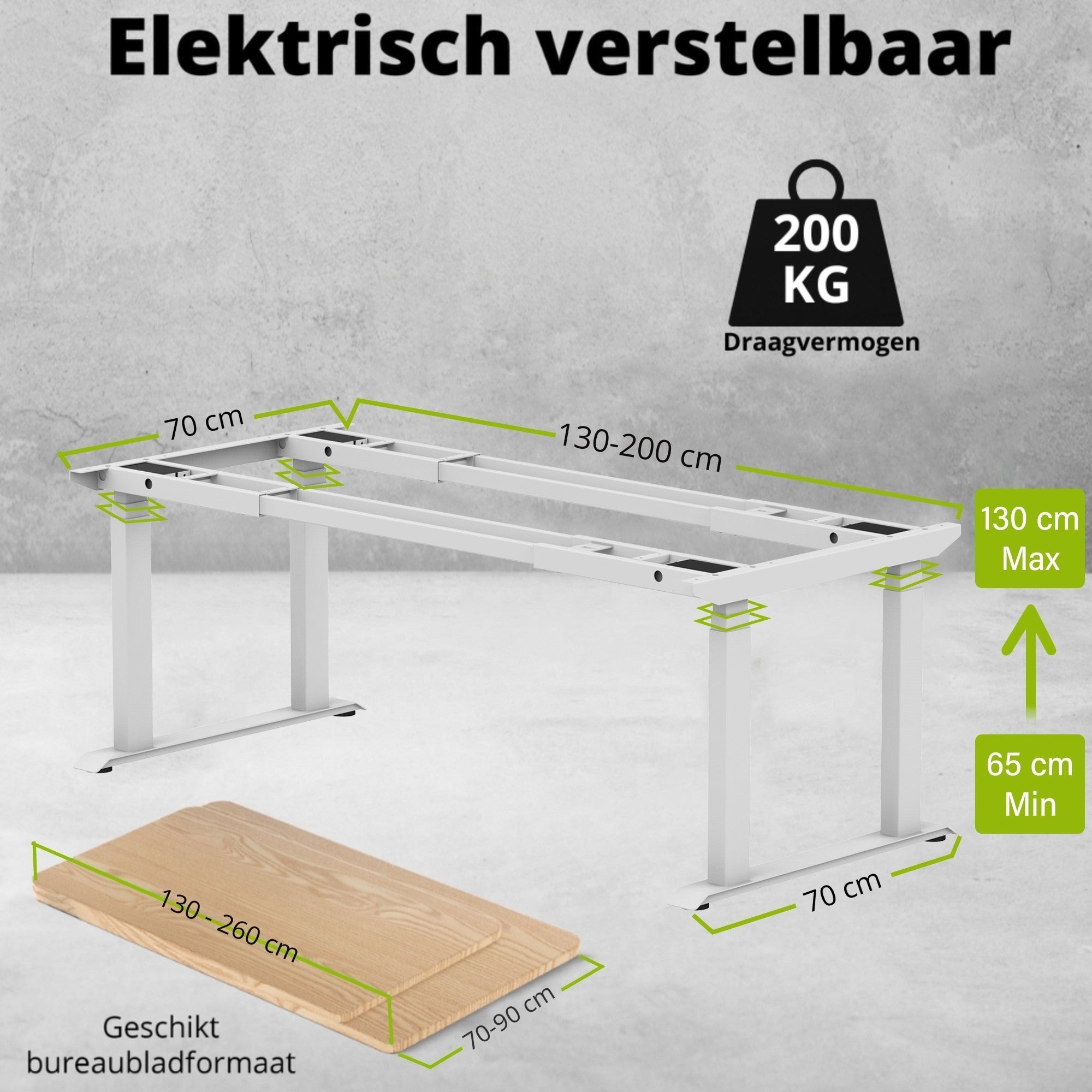 E-motion zit-sta onderstel met 4 poten