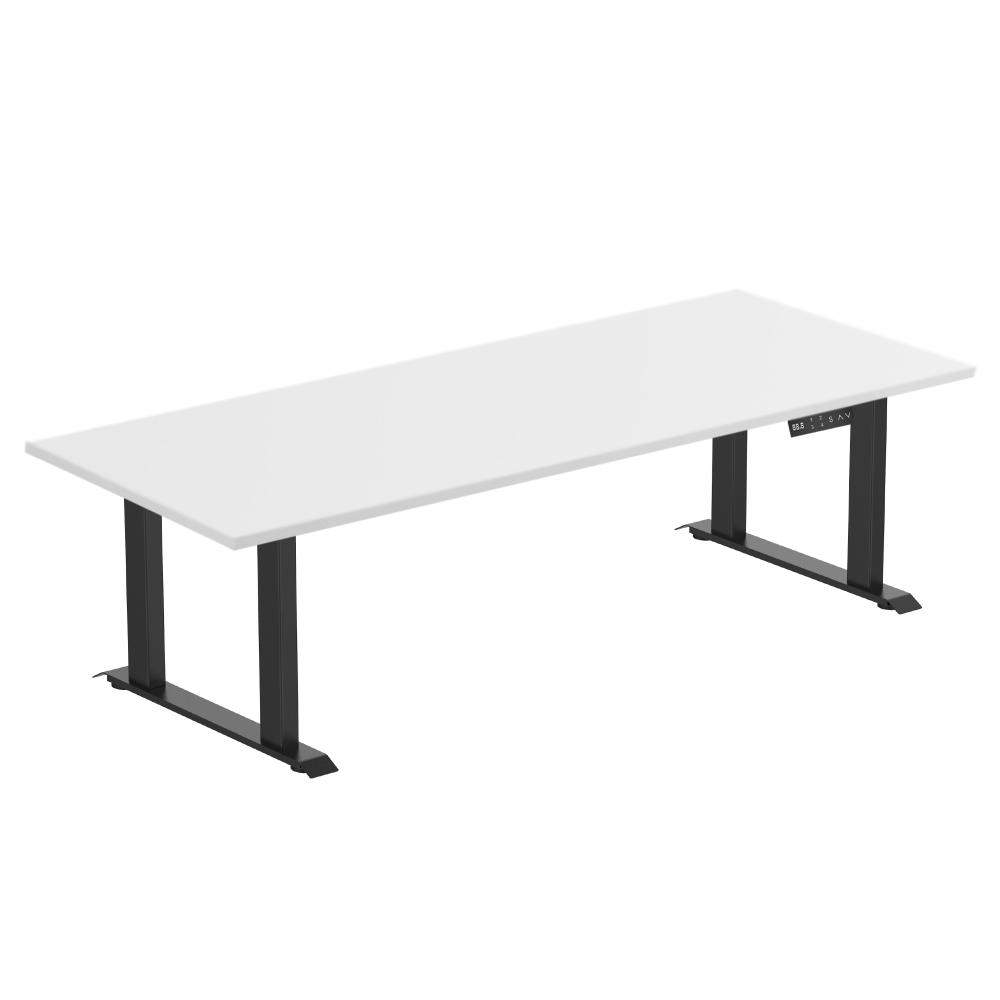 E-motion zit-sta vergadertafel 200x100 NPR