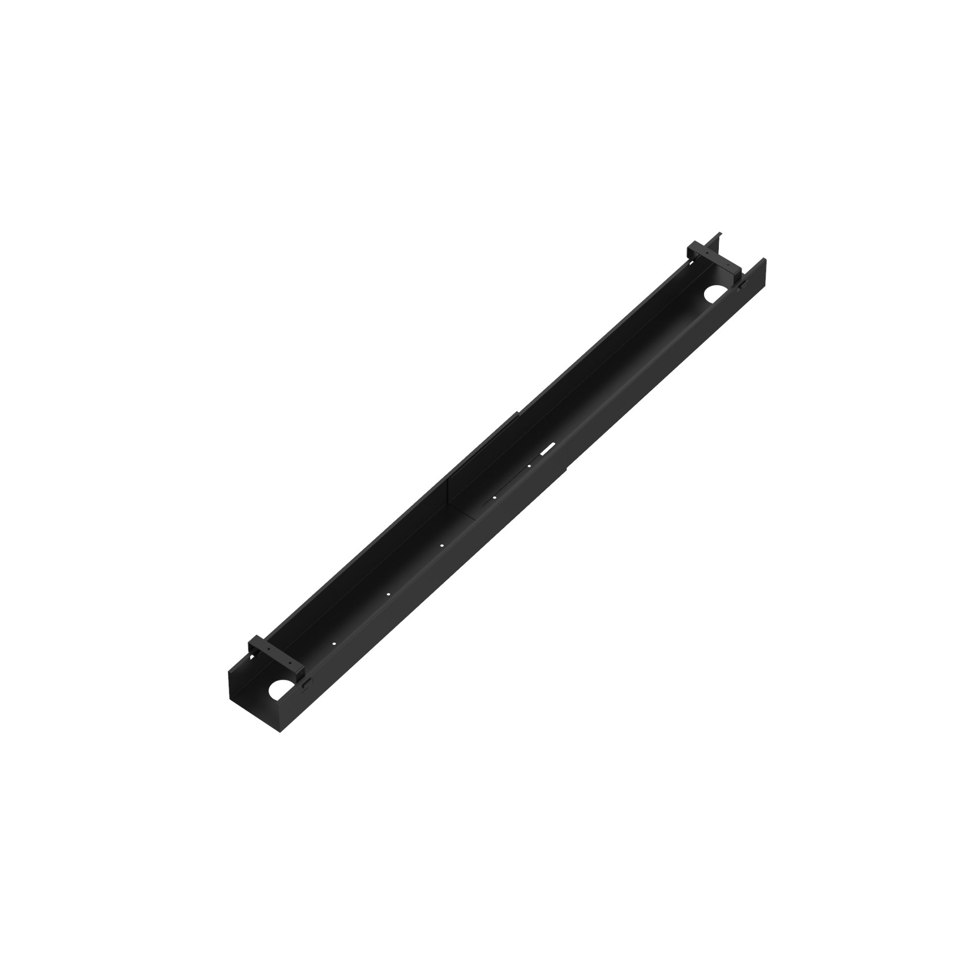 Kabelgoot zit-sta bureau 90-140 cm