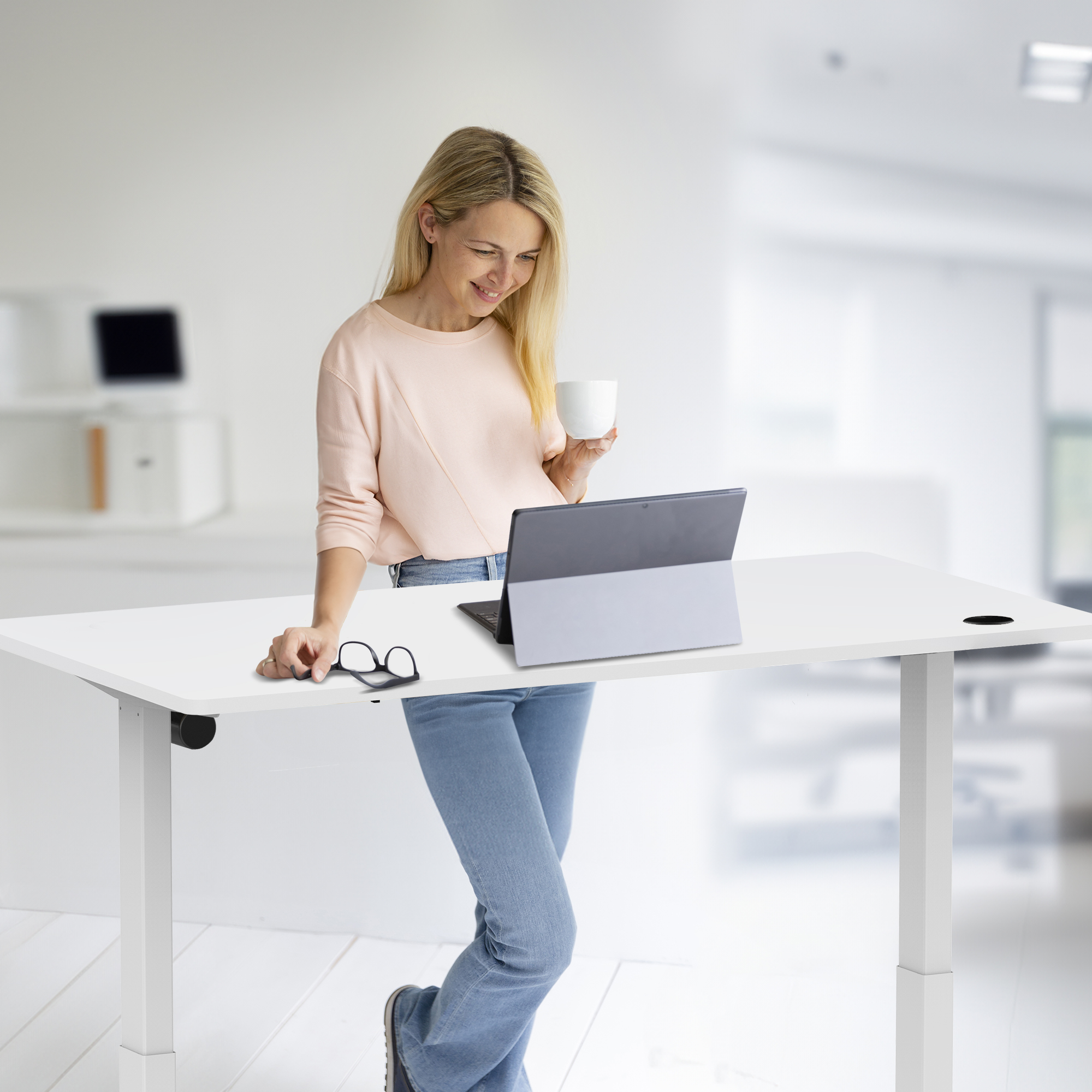 E-balance elektrisch zit-sta bureau 118×60