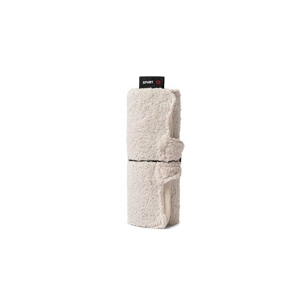 SPHRT Warmtedeken hoofdsteun design Teddy XL 135x45