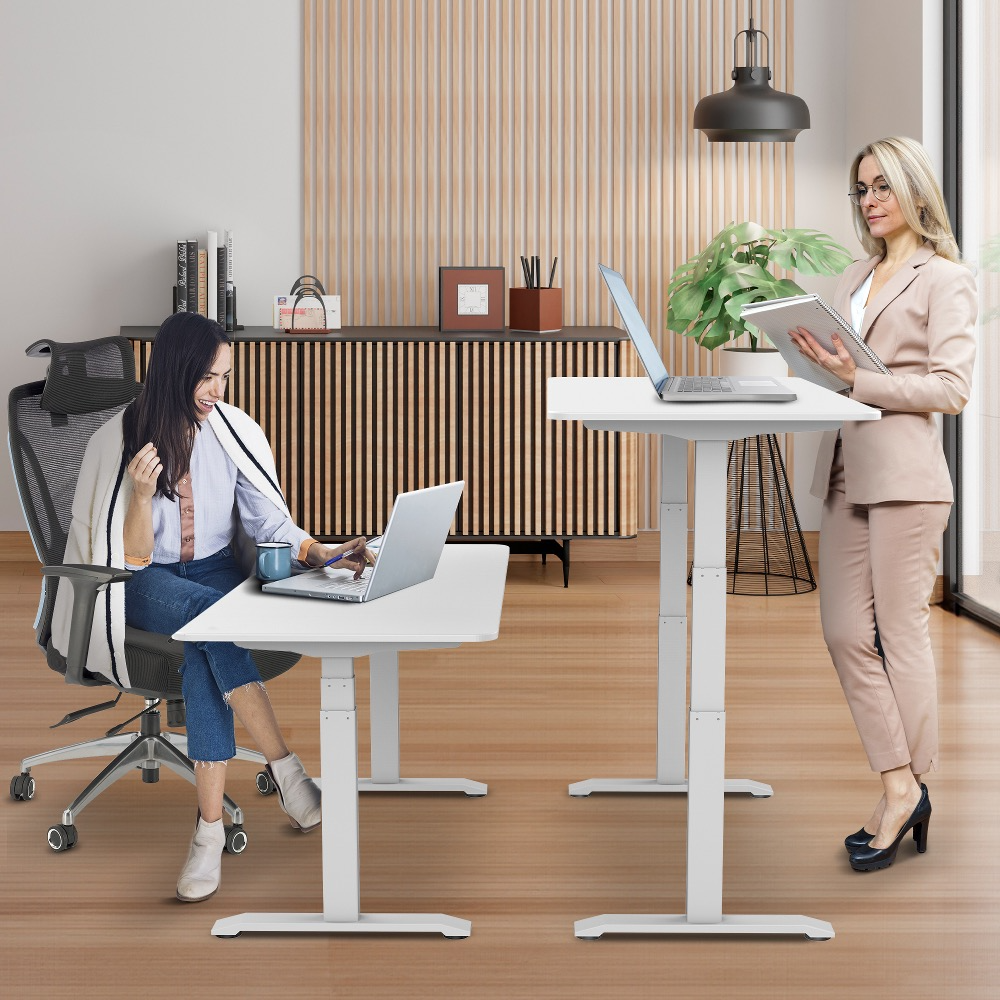 E-dual elektrisch zit-sta bureau 140x80 NPR