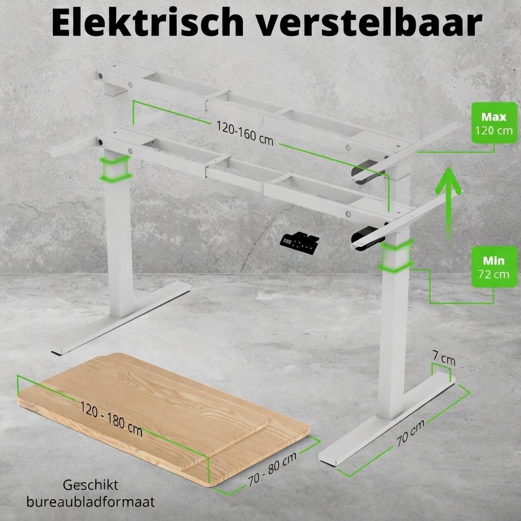 E-base elektrisch verstelbaar onderstel