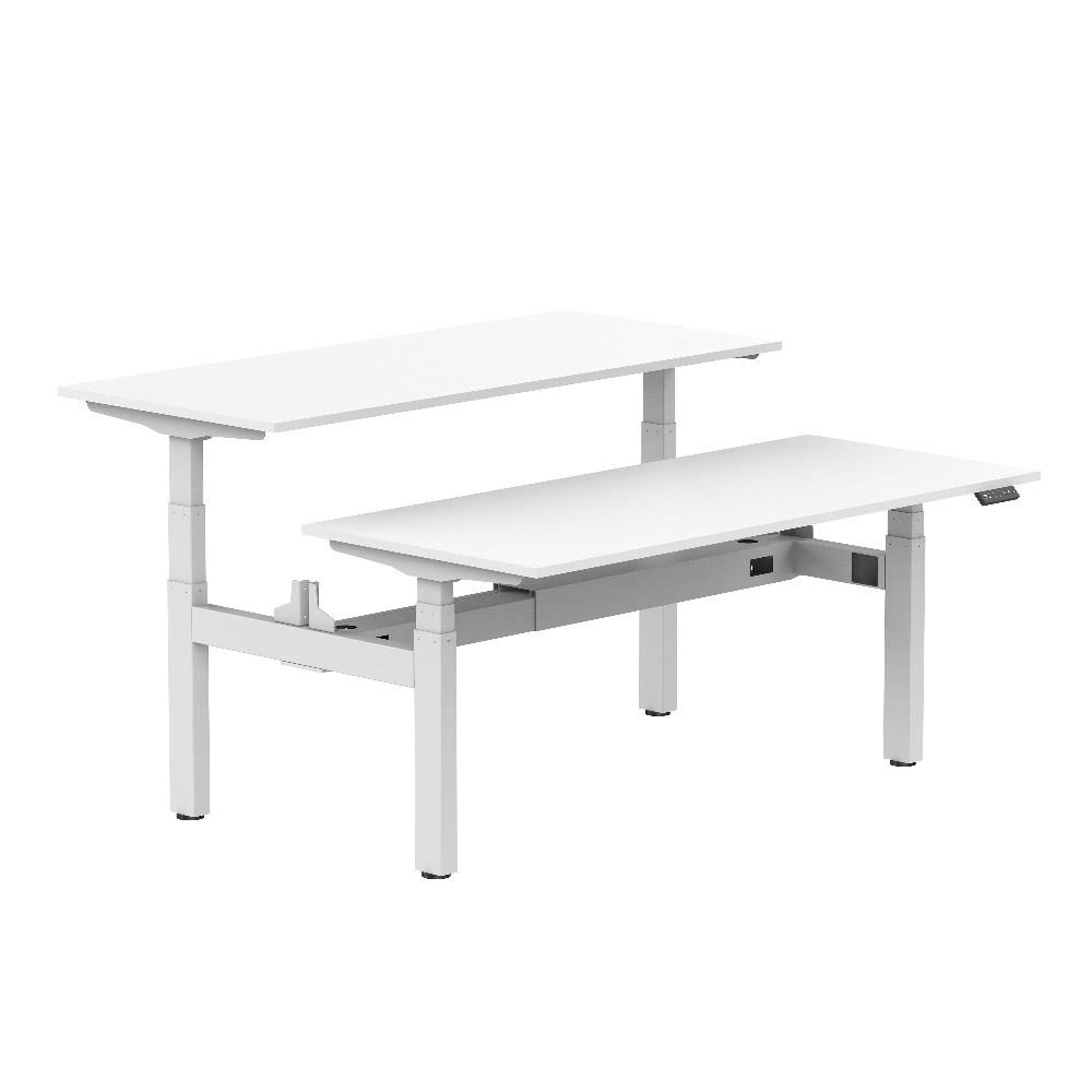 E-duo elektrisch zit-sta bureau 140×80