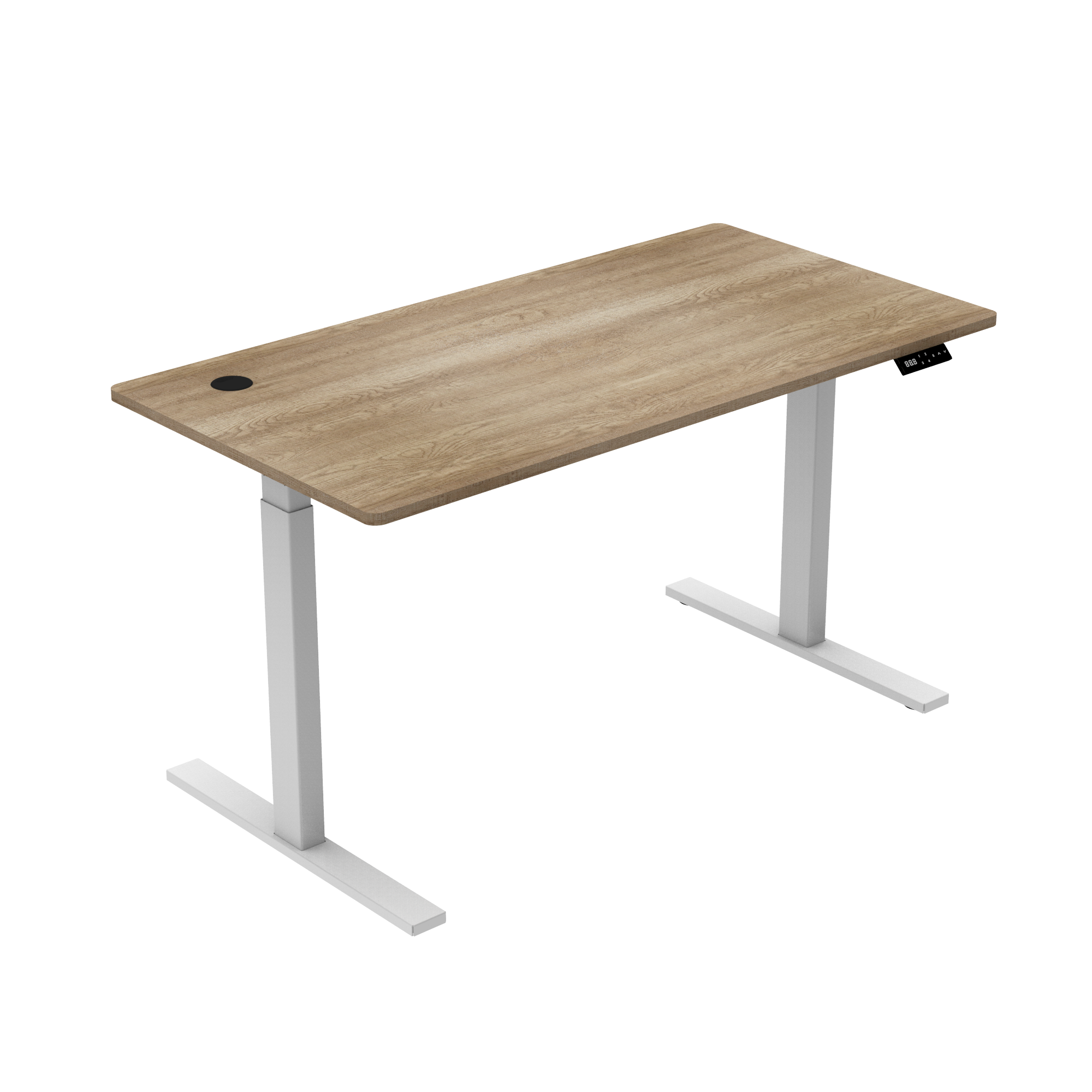 E-base elektrisch zit-sta bureau 140x70