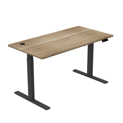 E-base elektrisch zit-sta bureau 140x70