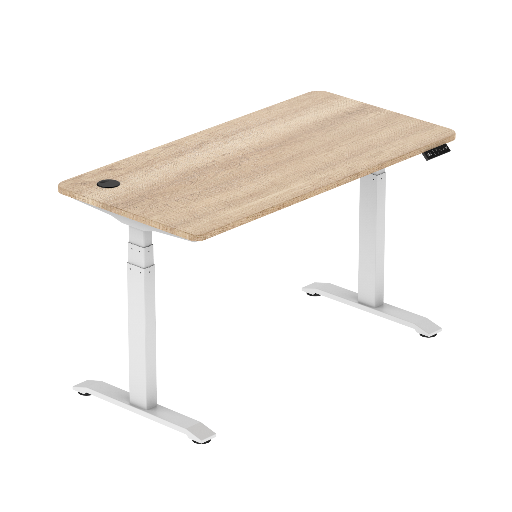 E-dual elektrisch zit-sta bureau 160x70
