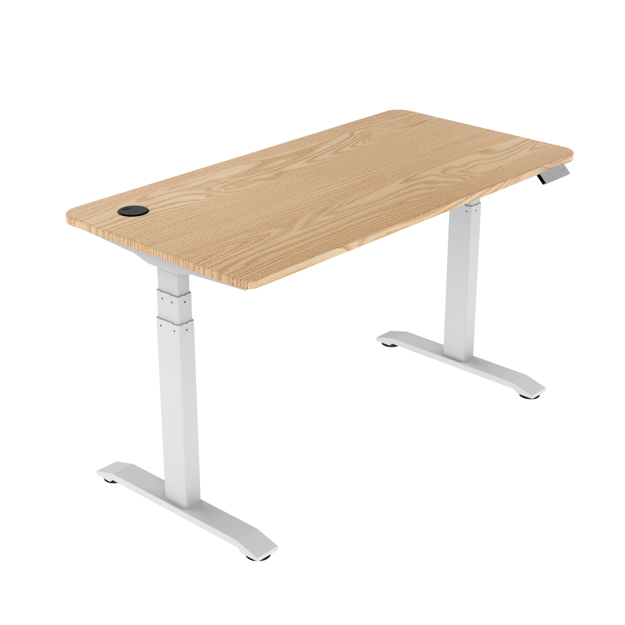 E-dual elektrisch zit-sta bureau 140x70