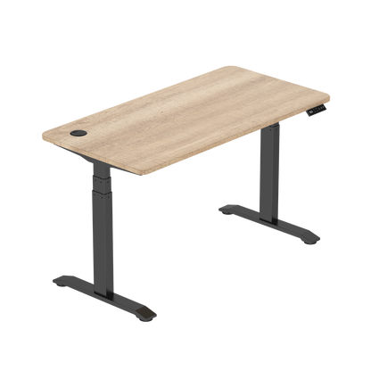 E-dual elektrisch zit-sta bureau 140x70