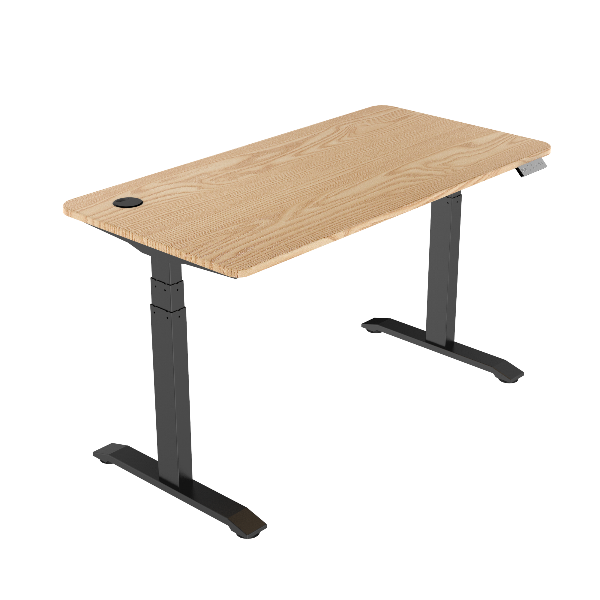 E-dual elektrisch zit-sta bureau 160x70