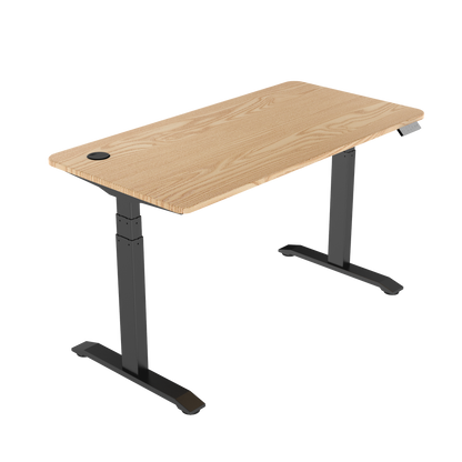 E-dual elektrisch zit-sta bureau 140x70