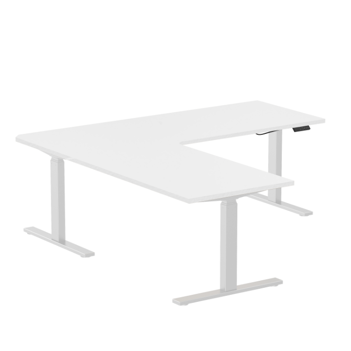 E-fit zit-sta hoekbureau 180x160x80 NPR