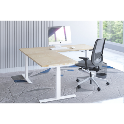 E-fit zit-sta hoekbureau 180x180x70