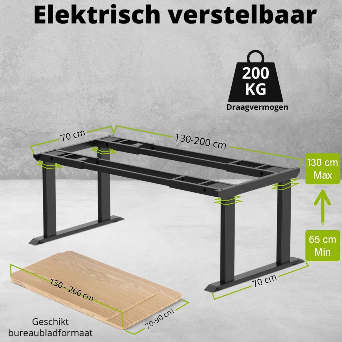 E-motion zit-sta onderstel met 4 poten