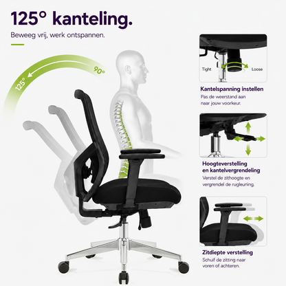 Vero Bureaustoel NEN-1335