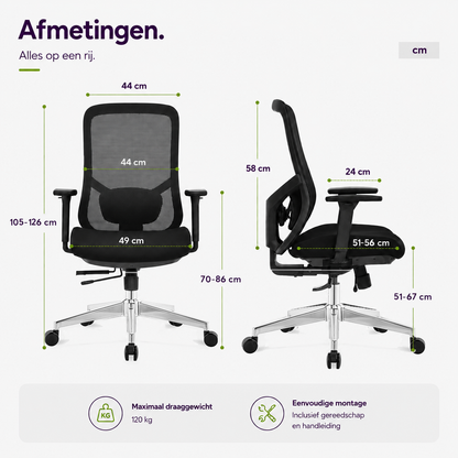 Vero Bureaustoel NEN-1335